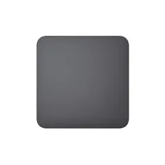 AJAX SYSTEMS Ajax SoloButton (1-gang/2-way)  egy kapcsolós gomb, grafit